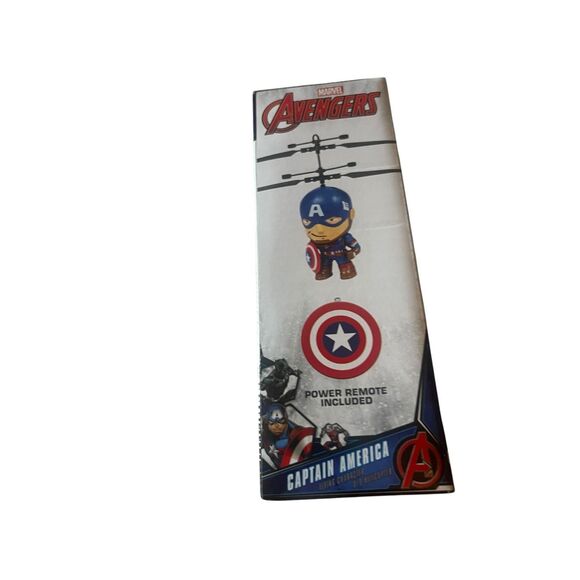 New World Tech Toys Marvel Avengers Captain America Flying Character - Picture 6 of 6